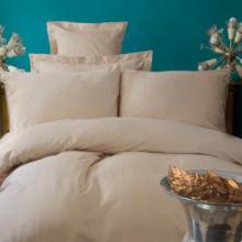 ПОСТЕЛЬНОЕ БЕЛЬЕ : SIMPLY SATIN BEIGE КПБ Issimo Issimo Home (Турция)